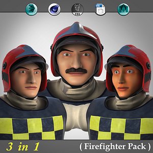 3 in 1(Firefighter Pack)