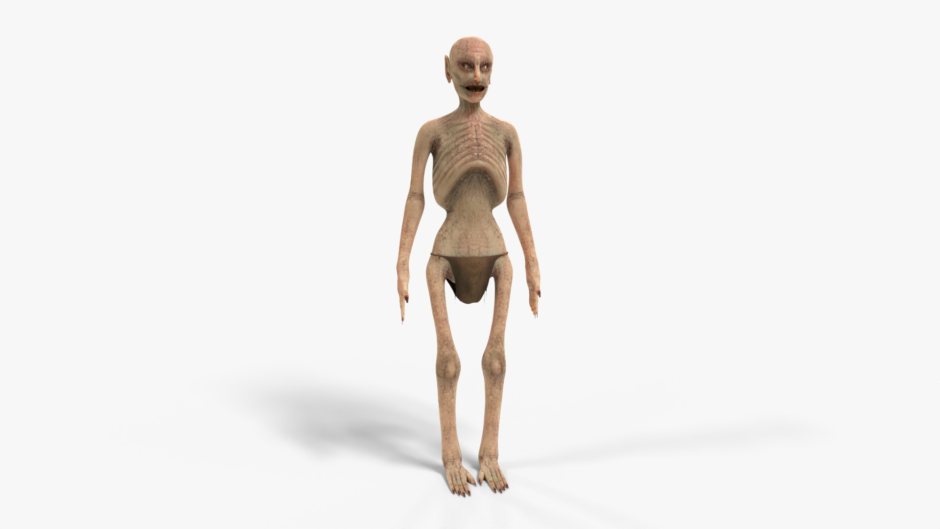 Humanoid Horror Creature 3D Model - TurboSquid 1997008