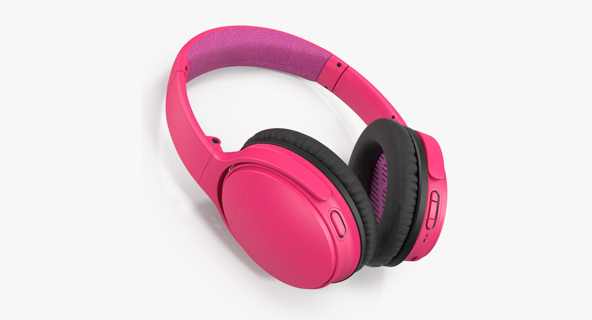 Wireless Headphones Generic Lying On 3D Model 3D model preview