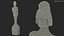 BRIT Award Statue Matte 3D model