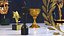 BRIT Award Statue Matte 3D model
