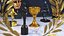 BRIT Award Statue Matte 3D model