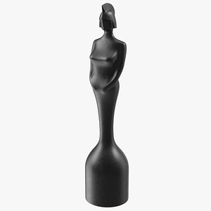 BRIT Award Statue Matte 3D model