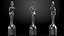 BRIT Award Statue Matte 3D model