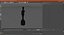 BRIT Award Statue Matte 3D model