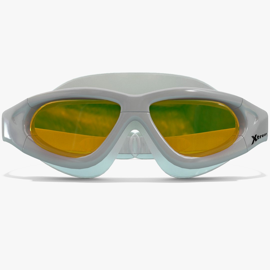 3d Ski Swim Xtreme Goggles Model