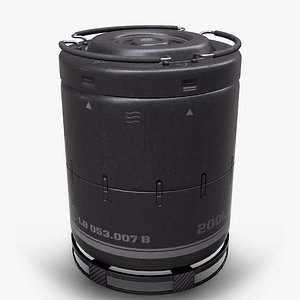 Sci-Fi Barrel PBR