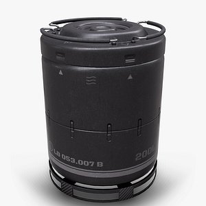 Sci-Fi Barrel PBR