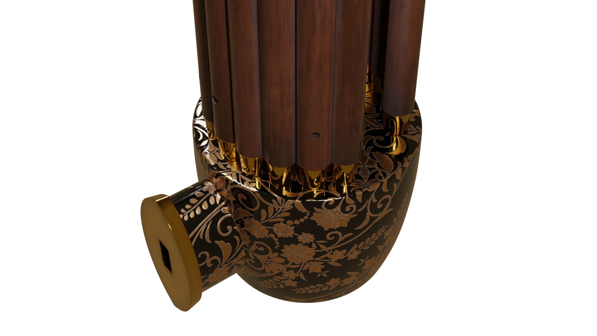 ShoJapanese Panpipes 3D TurboSquid 1911688