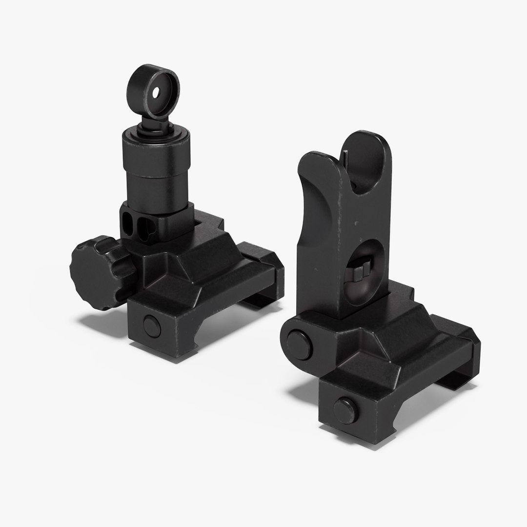 Mechanical Sight 3D model preview