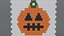 3D pumpkin wall