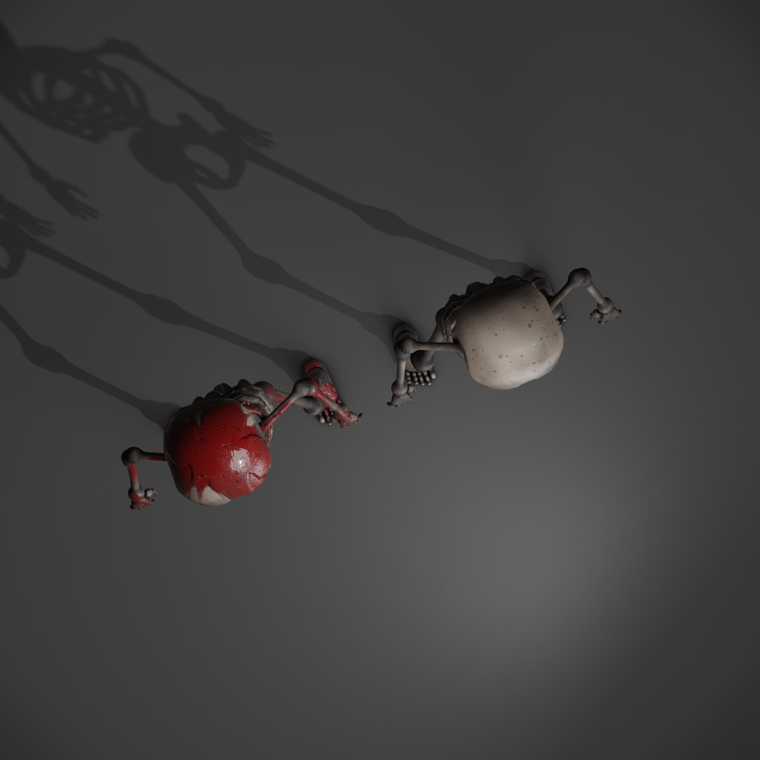 3D Model Skeleton Monster - Rigged - TurboSquid 2180765