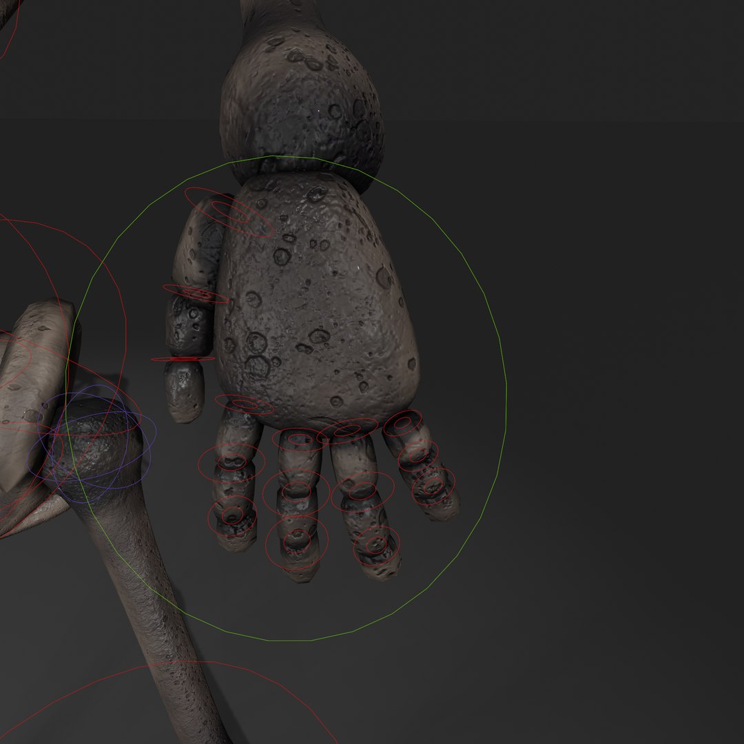 3D Model Skeleton Monster - Rigged - TurboSquid 2180765