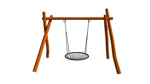 Robinia Bascule 2 Places 3D model
