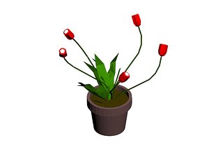 3d model flower