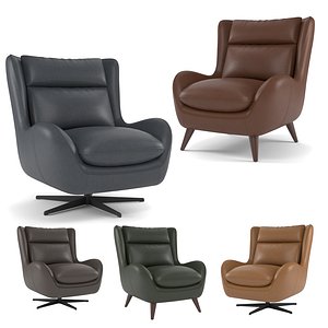 Delight Accent Chair 3D model