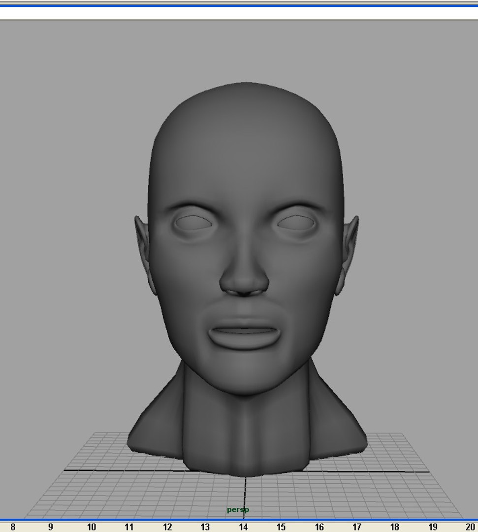 Bust 3d Model 9578