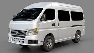 Nissan Caravan E25 Rigged 3D