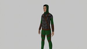 Elf Character 3D model