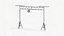 Studio Lighting Truss with Spotlight 3D model