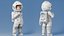 Astronauta dei cartoni animati truccato