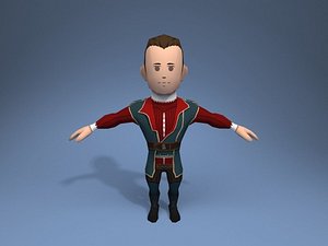 nobleman character ar 3D