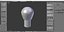 12V incandescent car light 3D