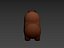 3D Capybara Character model