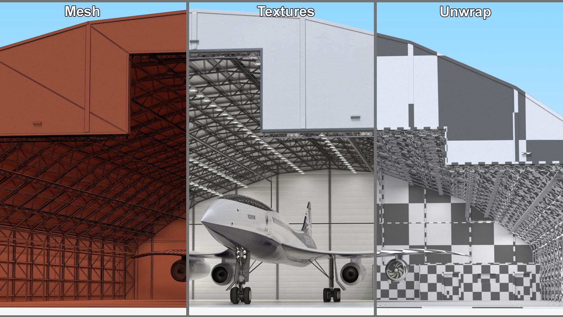 3D Overture Supersonic Jet Aircraft in Hangar https://p.turbosquid.com/ts-thumb/wk/yK7EOM/l6/overturesupersonicjetaircraftinhangar3dsmodel027/jpg/1723855951/1920x1080/fit_q87/4cdf928fc115cc5957b3eff241b5d6b988cb49ad/overturesupersonicjetaircraftinhangar3dsmodel027.jpg