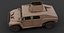 Military Vehicle Humvee Gunner Turret HMMWV Concept Coyote Color