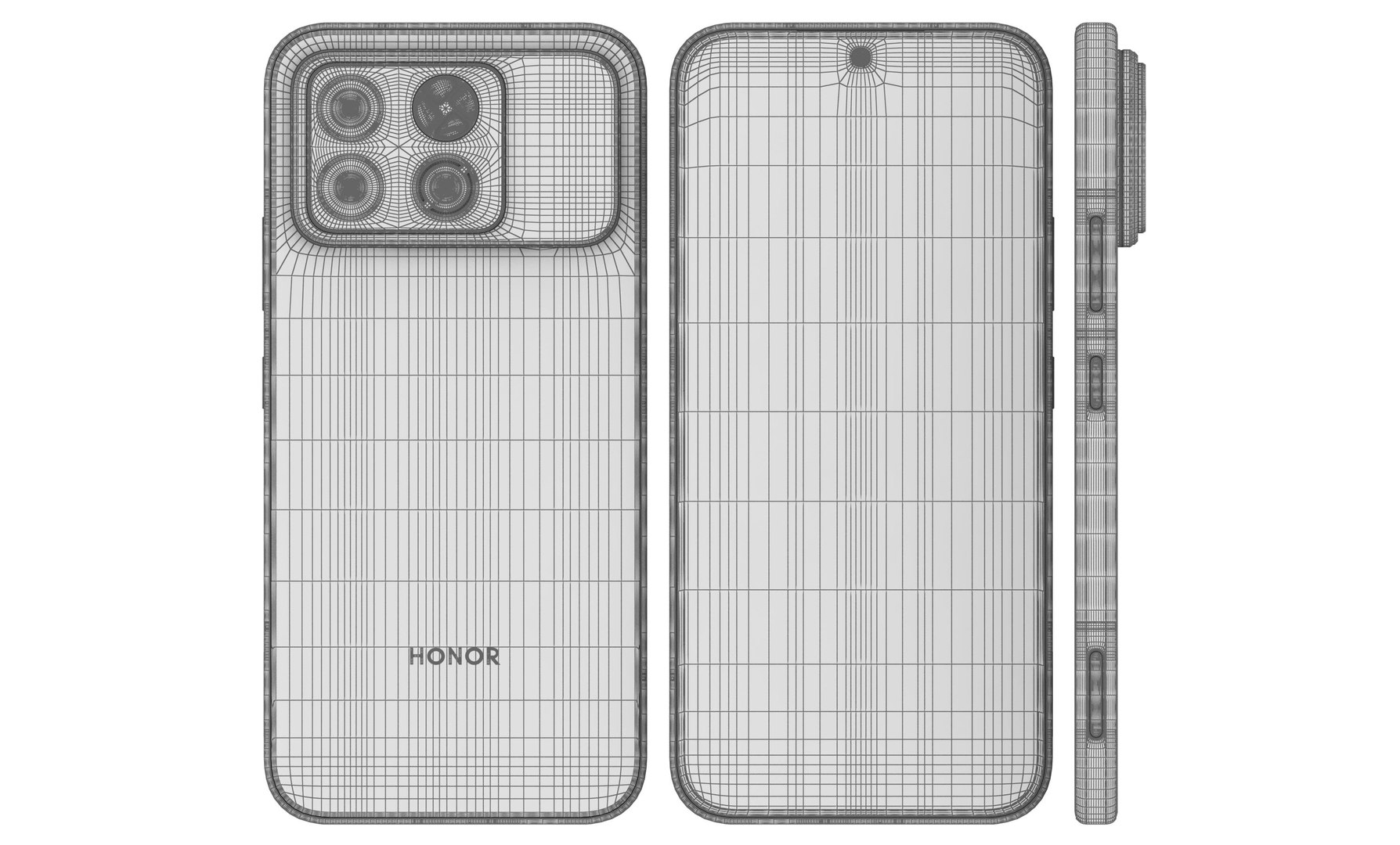 Honor WIN 2 All Colors 3D Model - TurboSquid 2638403