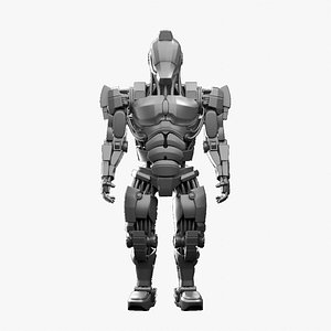 Male Robot 03 - MR03 3D model