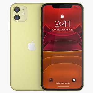 modèle 3D de Écran LCD de l'iPhone 11 avec cadre - TurboSquid 1647024