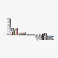 Bookshelf has been read will be read with book