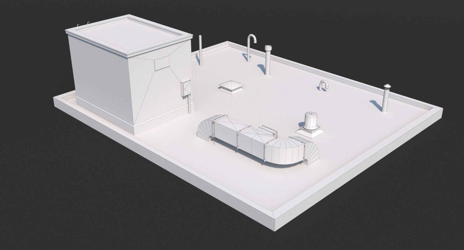 3D Model Rooftop Pbr - TurboSquid 1428426
