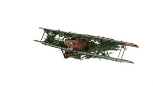 Damaged Rusted Aircraft