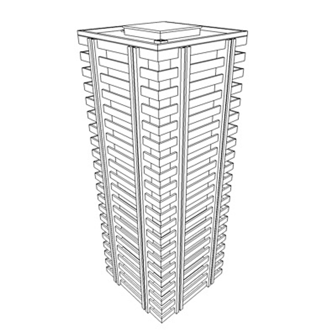 building rio 3d max