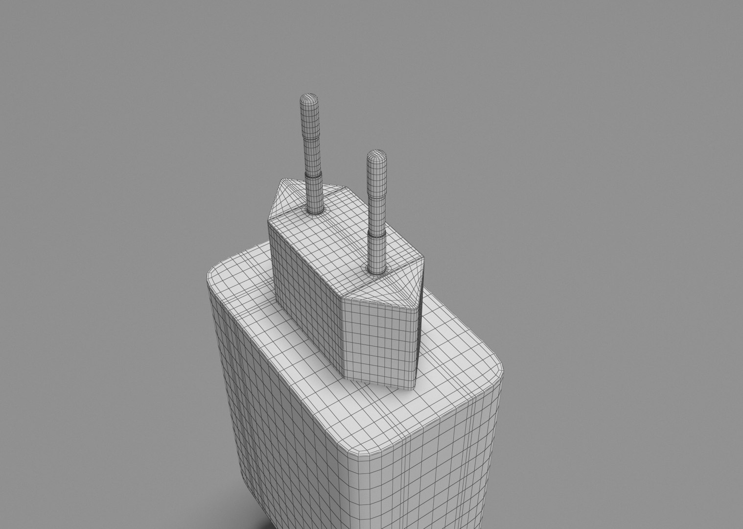 3D usb adapter - TurboSquid 1713542