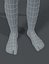 Boy Kid Child Body Base Mesh 3D Модель