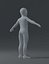 Boy Kid Child Body Base Mesh 3D Модель