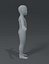 Boy Kid Child Body Base Mesh 3D Модель