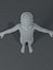 Boy Kid Child Body Base Mesh 3D Модель
