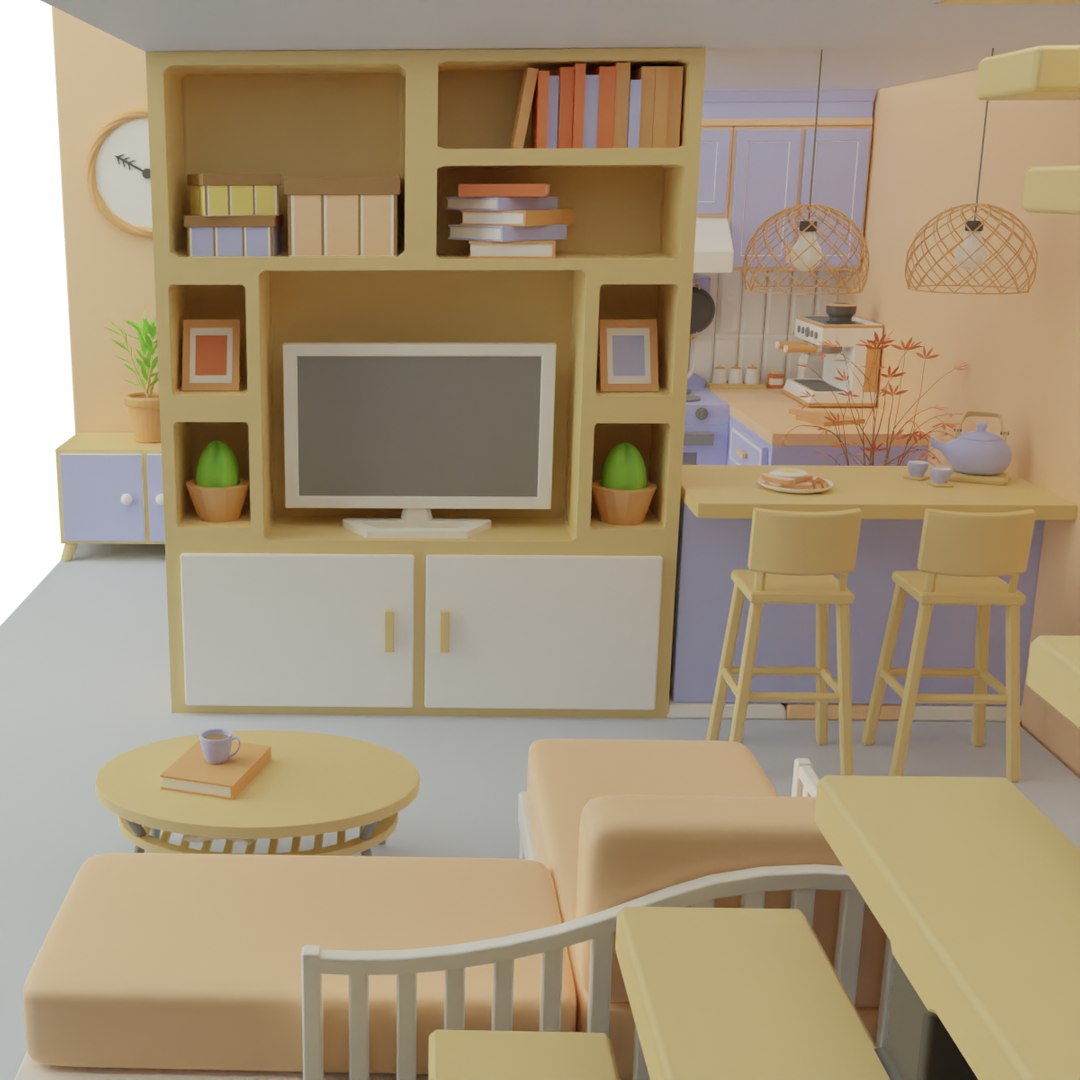 Small Apartment Room model https://p.turbosquid.com/ts-thumb/wl/YoRV95/iR/61/png/1665201604/1920x1080/fit_q87/c0db931366c028c4081313f95aba9afa27017b1d/61.jpg