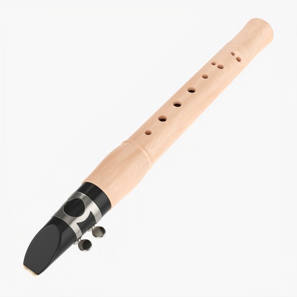 3D Chalumeau wind instrument - TurboSquid 1770675