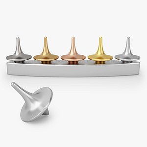 spin metal tops 3D model