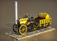 Rocket Steam Locomotive