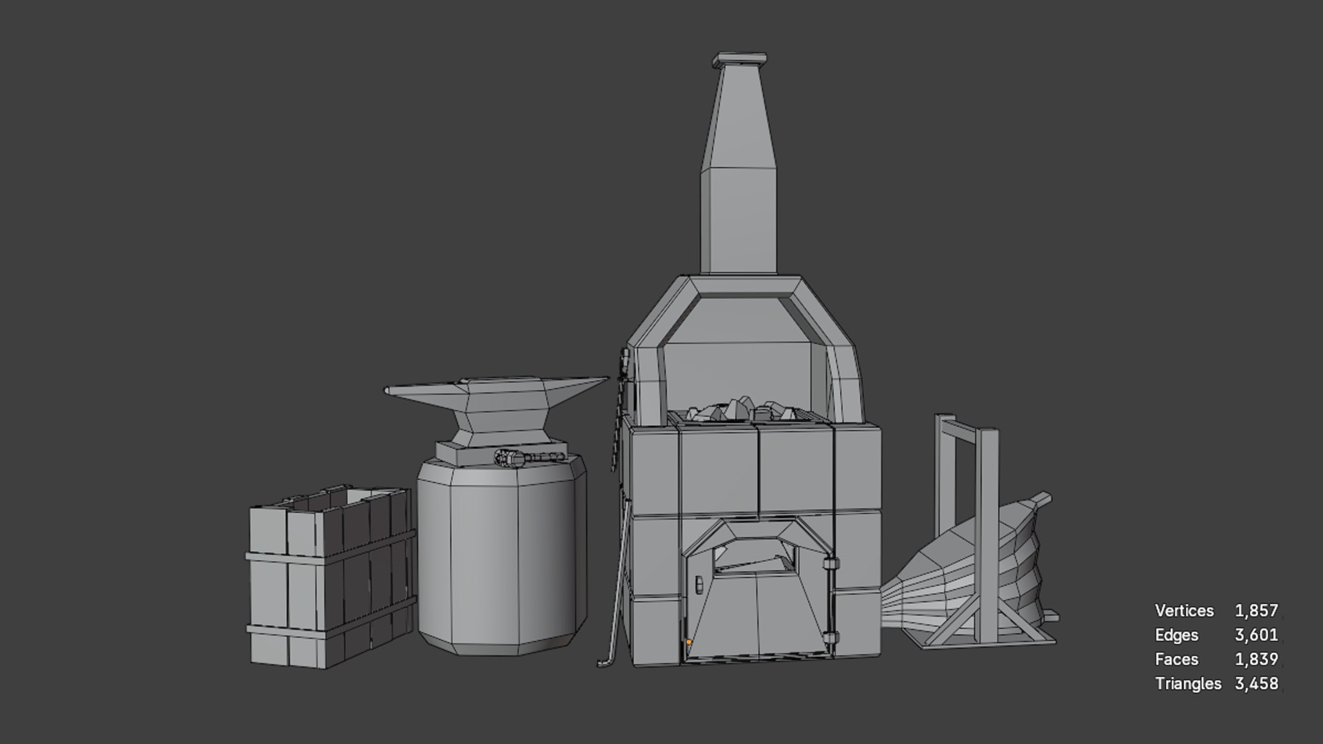 Stylized Forge Blacksmith Furnace 3D model https://p.turbosquid.com/ts-thumb/wl/mIb39J/1d/wire/png/1772621350/1920x1080/fit_q87/e68d487527368db48918edd17072e02f0c2e8039/wire.jpg
