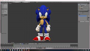 Sonic 3D Model