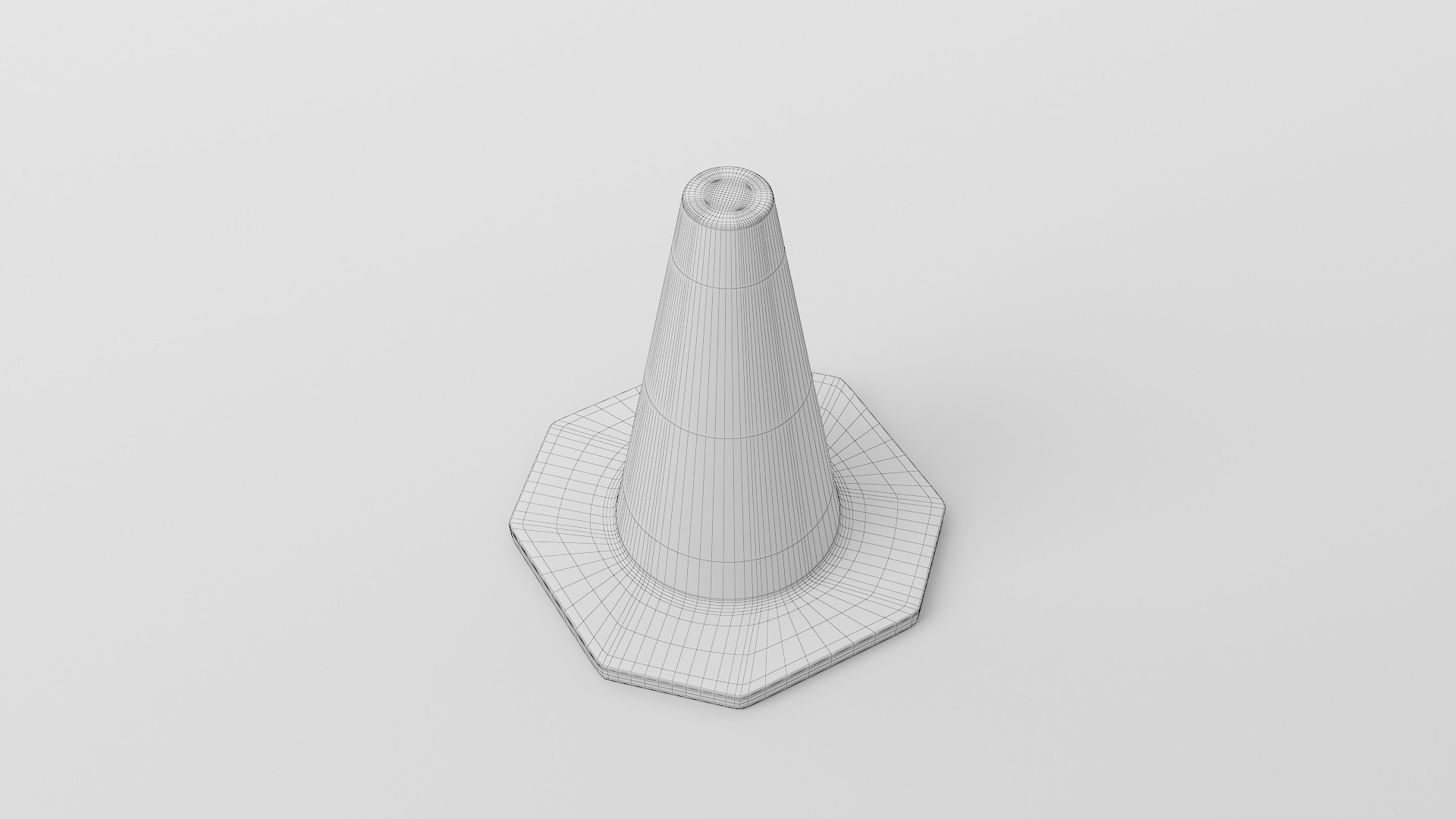Traffic cone v2 3D model - TurboSquid 1449630