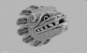 quetzalcoatl 3D model